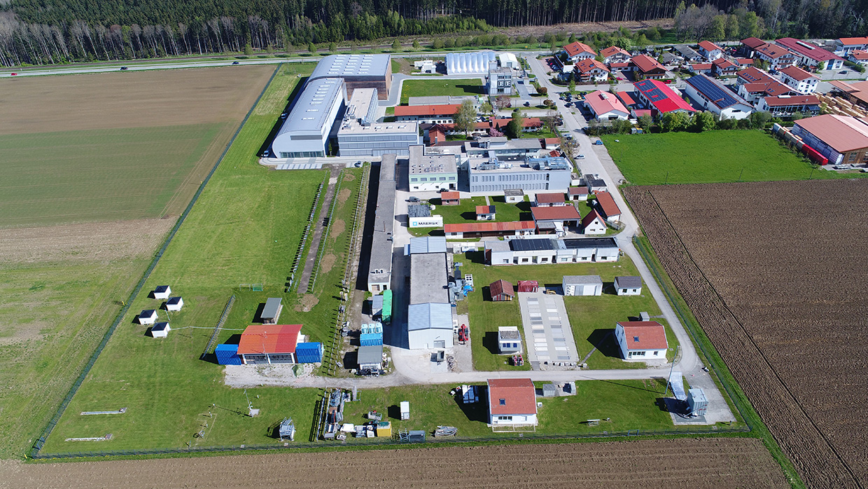 Aerial view of the Fraunhofer IBP