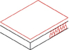 Grafische Darstellung des Verbundplatten-Resonators.