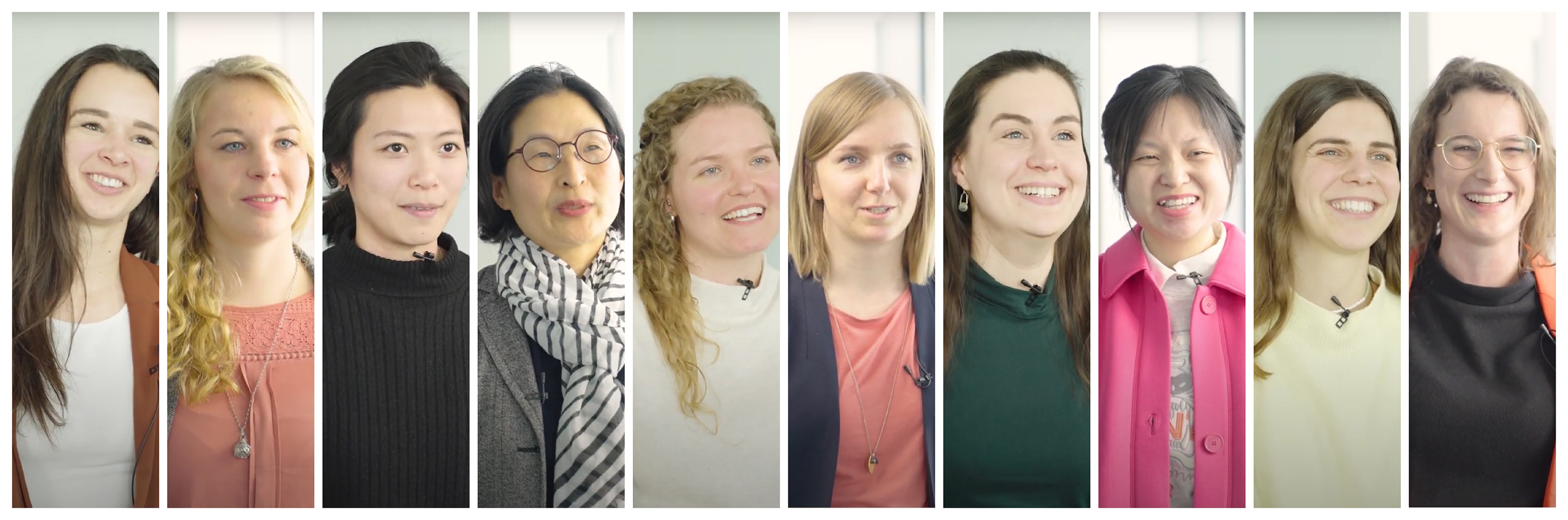 Collage zum Videoformat Frauen in der Wissenschaft