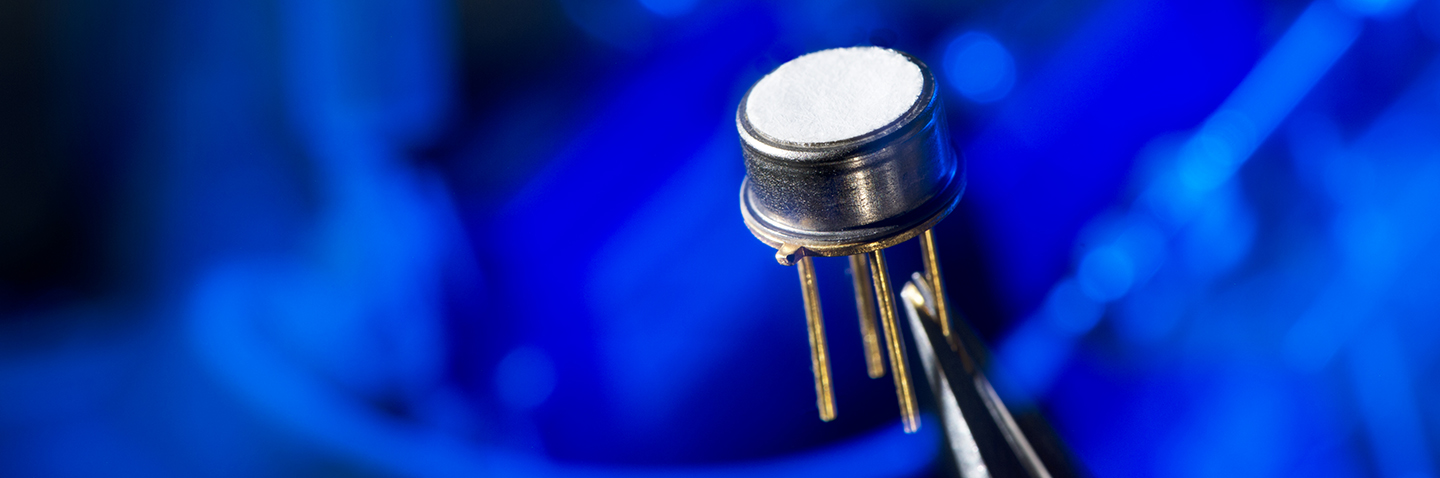 Metalloxidsensor zur Luftgütemessung in Räumen Metalloxidsensor zur Luftgütemessung in Räumen