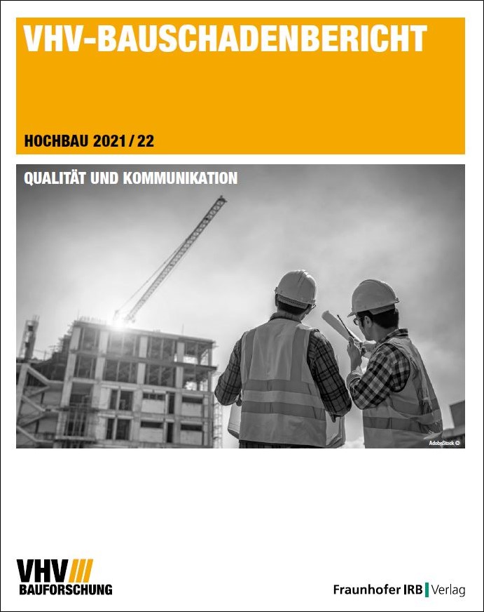 Deckblatt VHV-Bauschadenbericht 2021/22