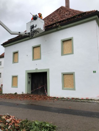 enorme Schäden an der Alte Schäfflerei in Benediktbeuern