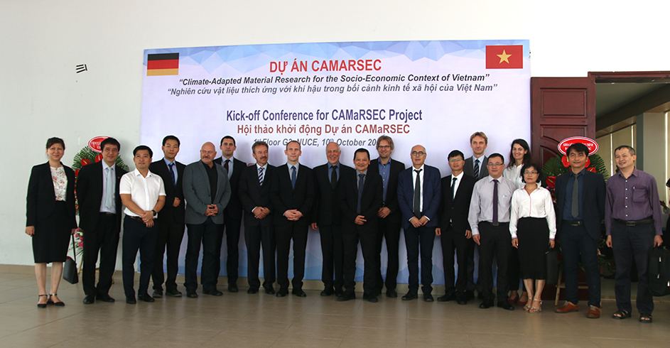 Gruppenbild des CAMaRSECProjektteams