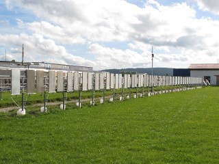 Freibewitterungsfläche am Fraunhofer IBP Holzkirchen