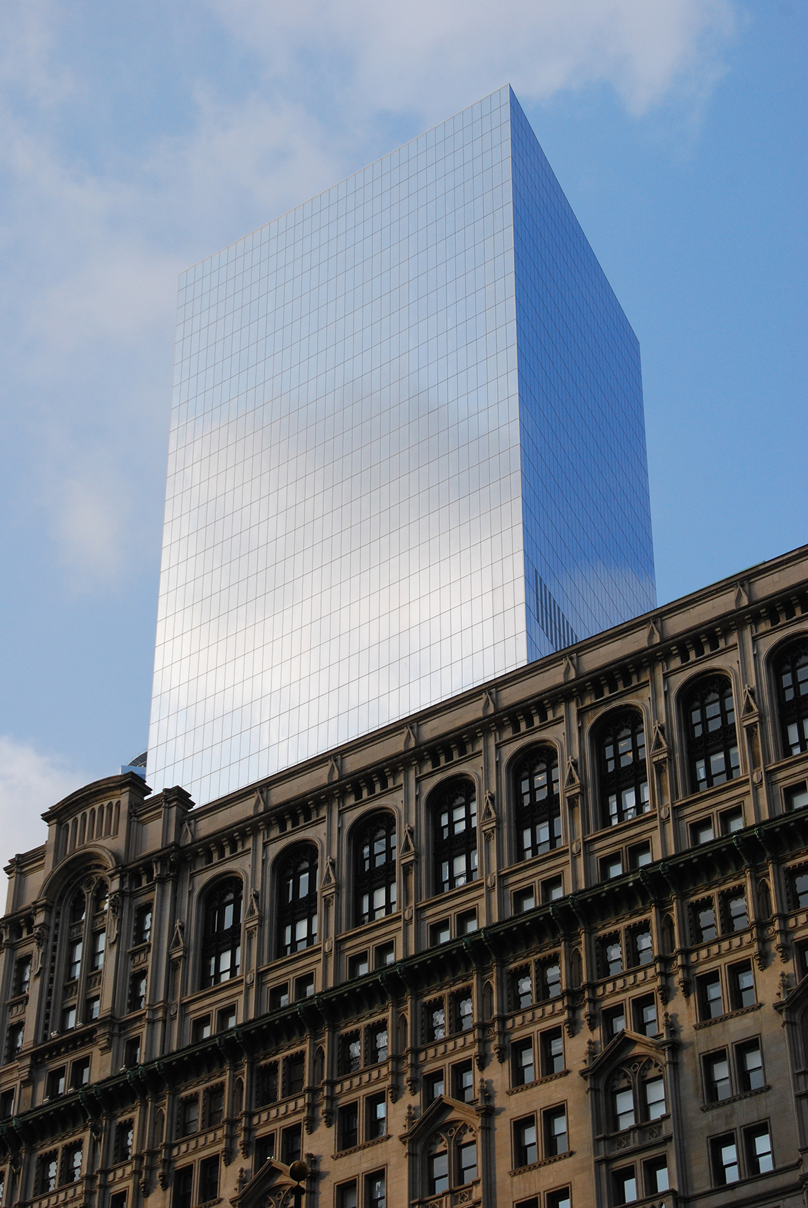 Gebäudefassade Glas NY