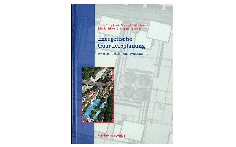 Fachbuch »Energetische Quartiersplanung« - Titelseite