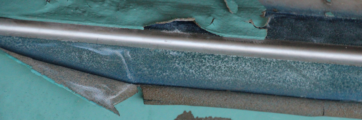 Delamination of a coating