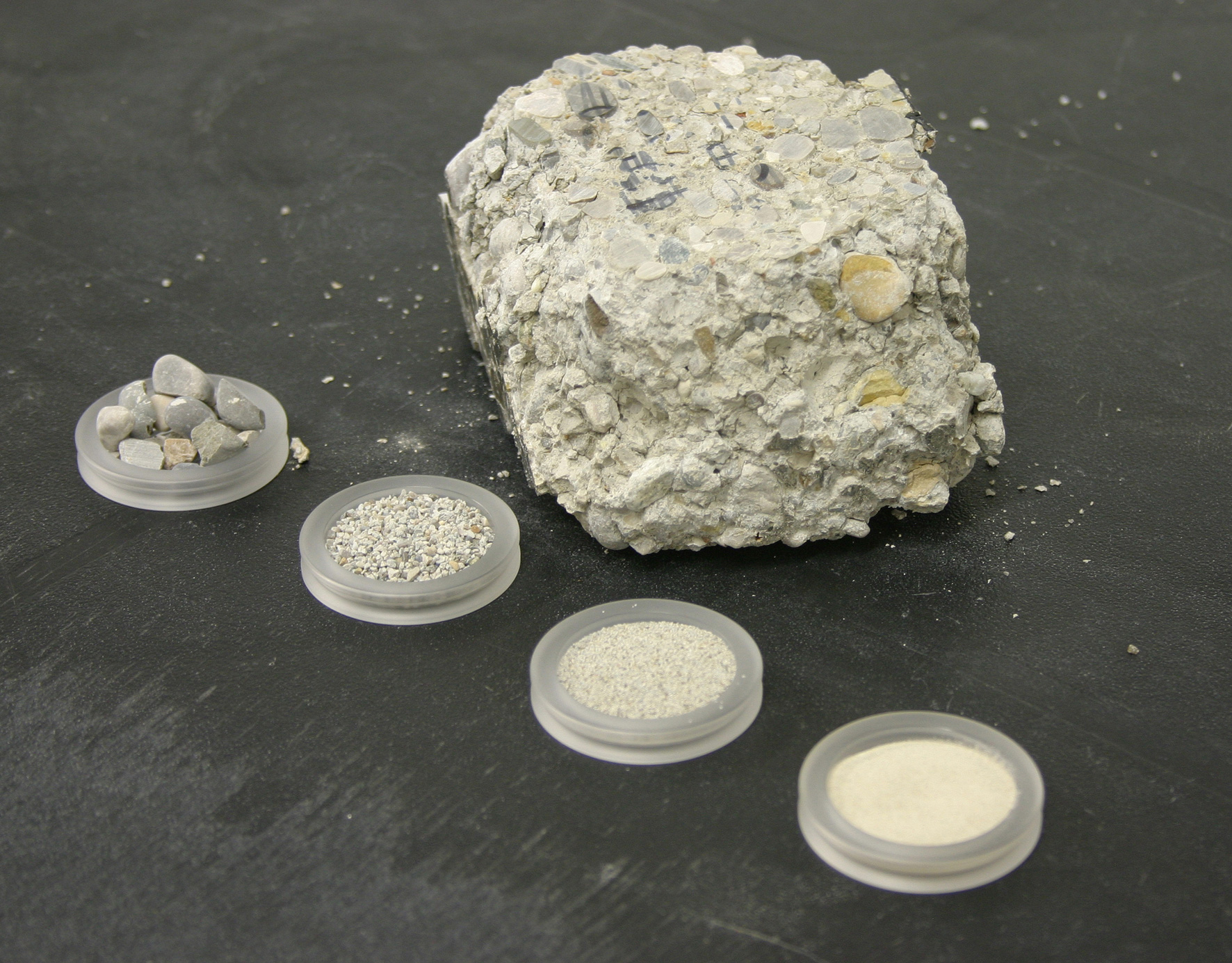 Concrete sample