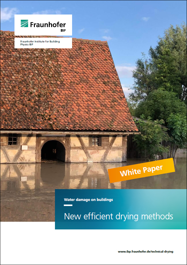 Cover White Paper New efficient drying methods