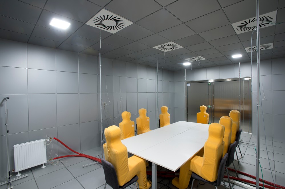 AVATOR climate chamber AVATOR climate chamber for validating simulations and air purification technologies