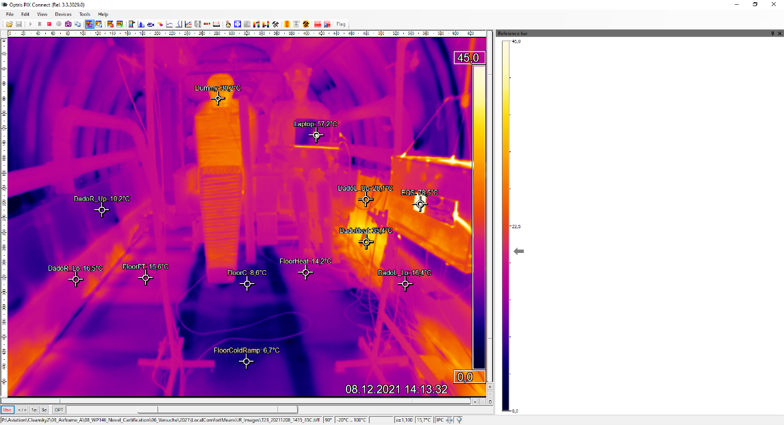 Heating of Dado panels