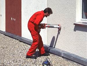 Drilling a core sample Drilling a core sample