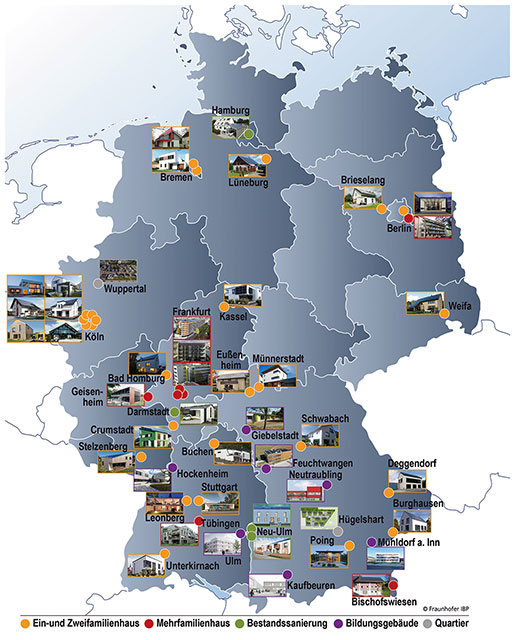 Overview map "Efficiency House Plus"