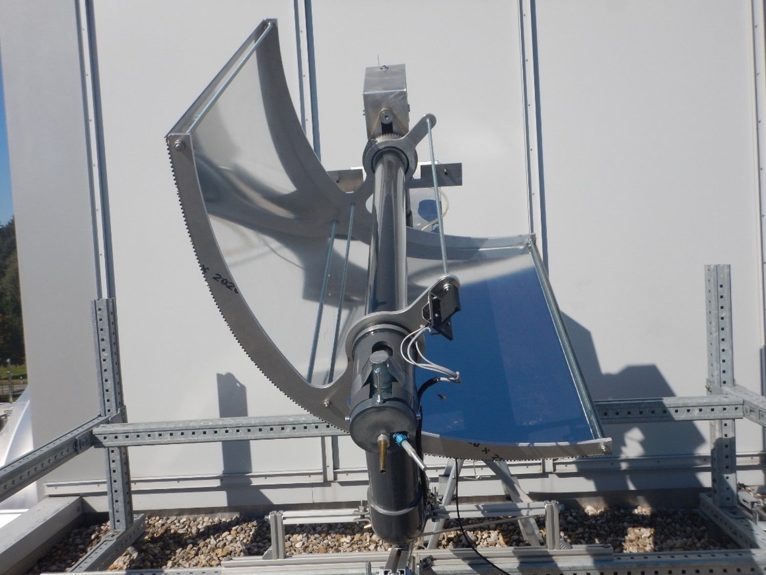 Prototyp der solaren Wasserentsalzung in Holzkirchen