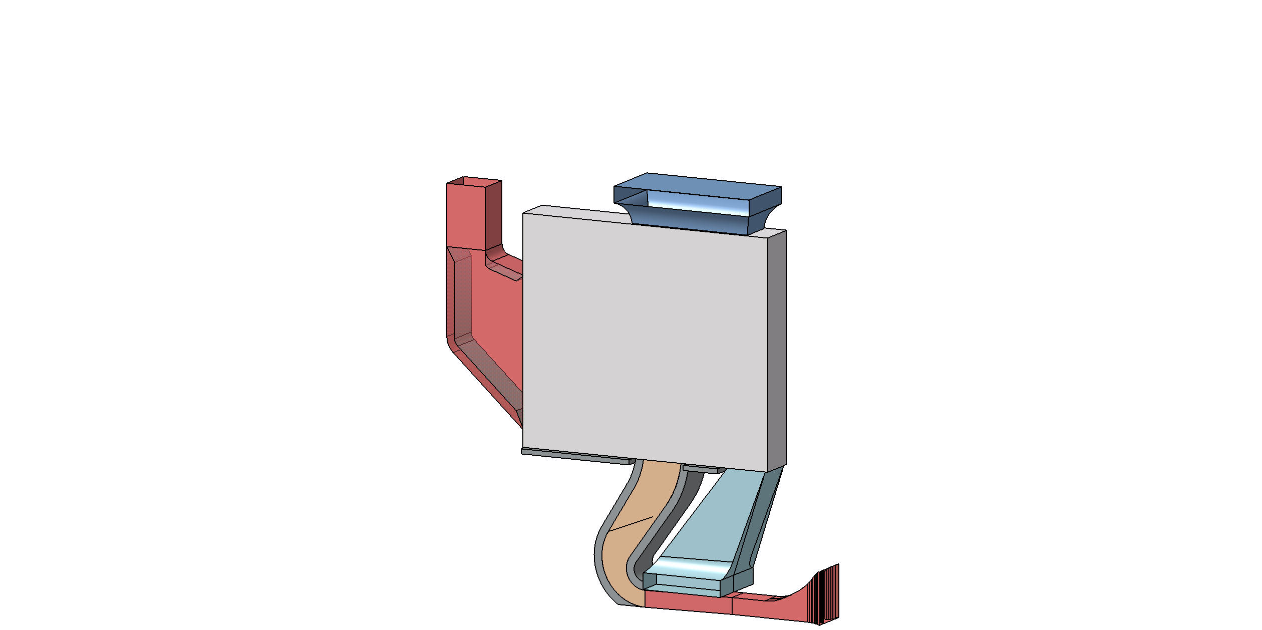 Model of the cooling unit